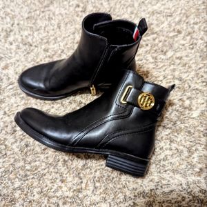 Black Tommy Hilfiger Rezin2  Ankle Boots